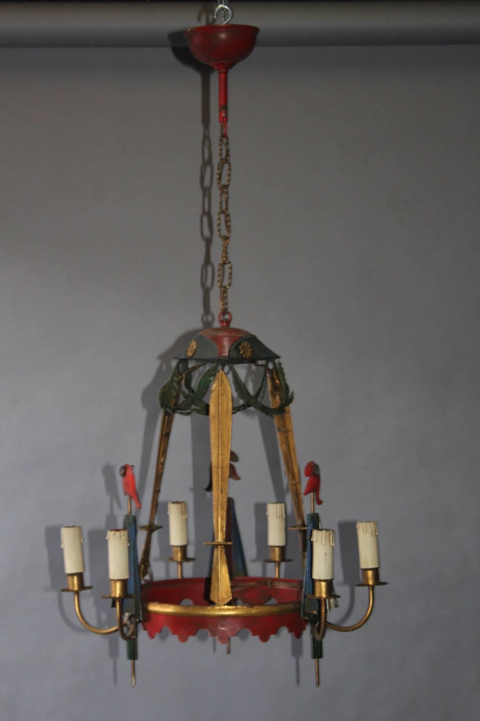 Sheet Metal French Revolution Theme Chandelier