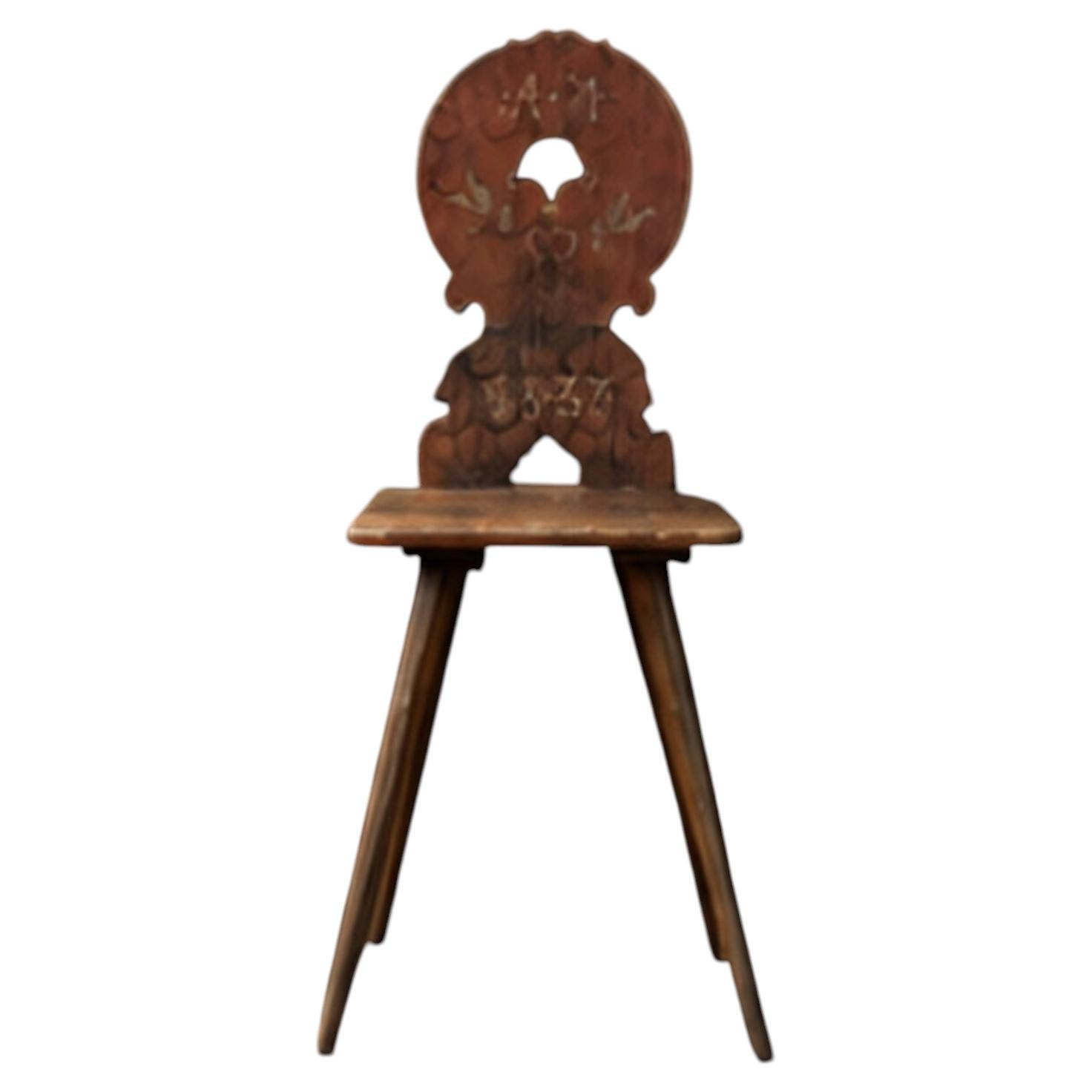 How can I identify an old chair?