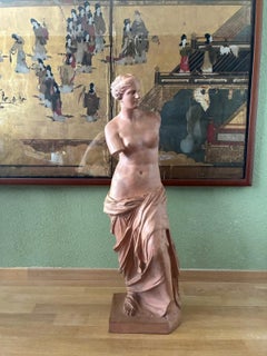 Sculpture en terre cuite représentant la Vénus de Milo