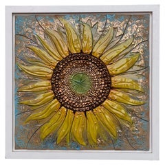 Wall ceramic decoration France circa 1970