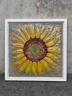 Wall ceramic decoration France circa 1970