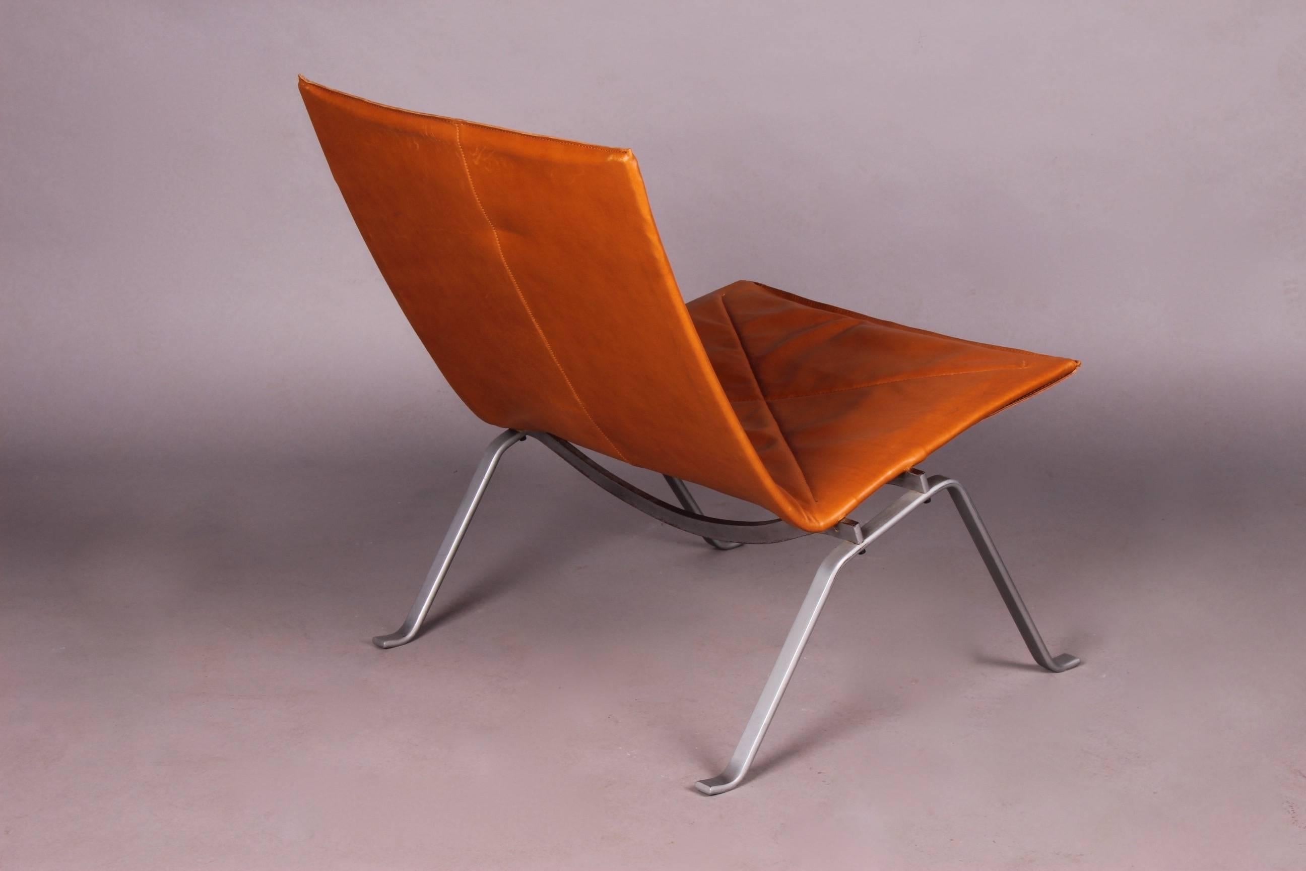 Mid-20th Century Lounge Chair by Poul Kjaerholm Pk 22 ed Christensen
