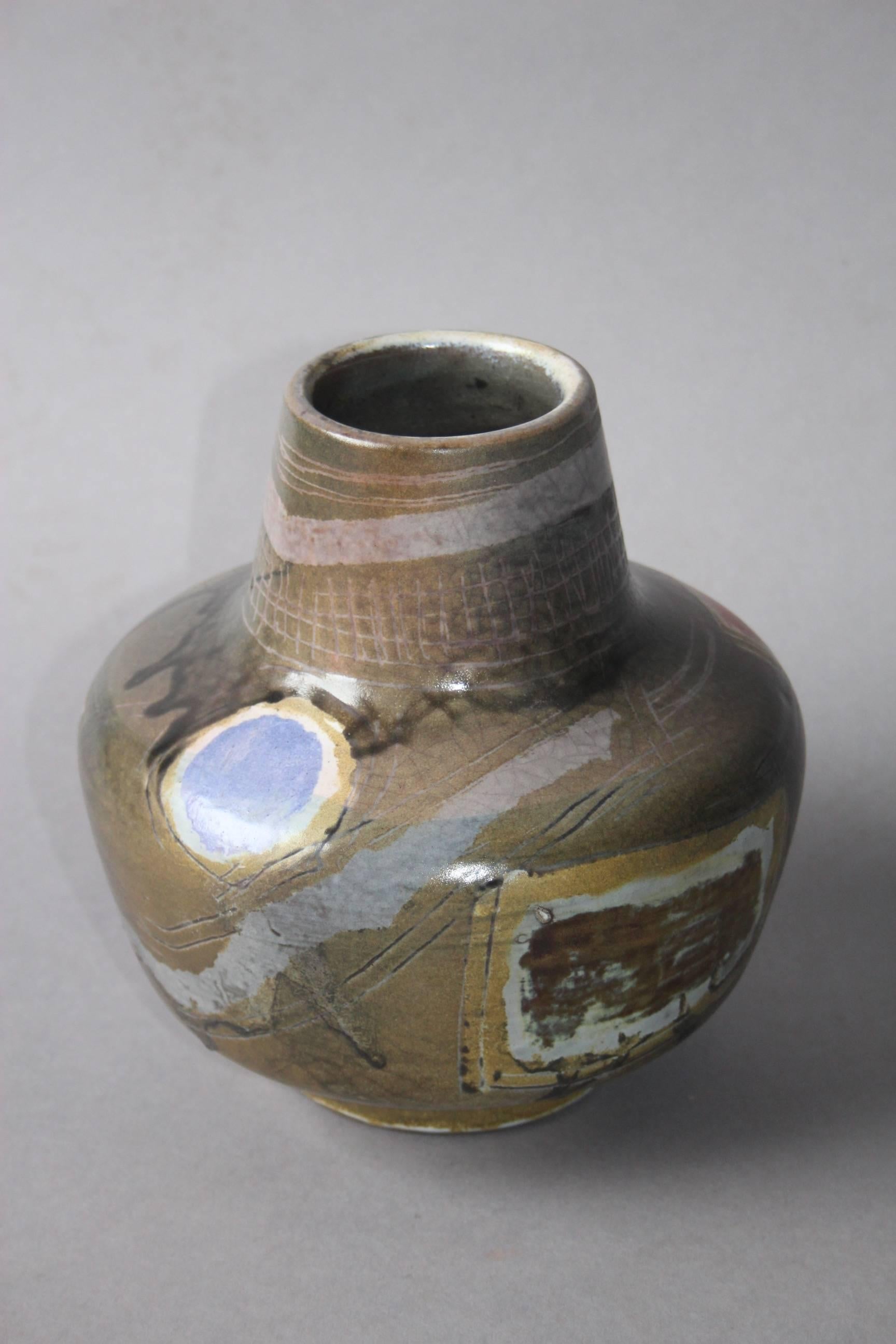 Menelika ceramic vase.