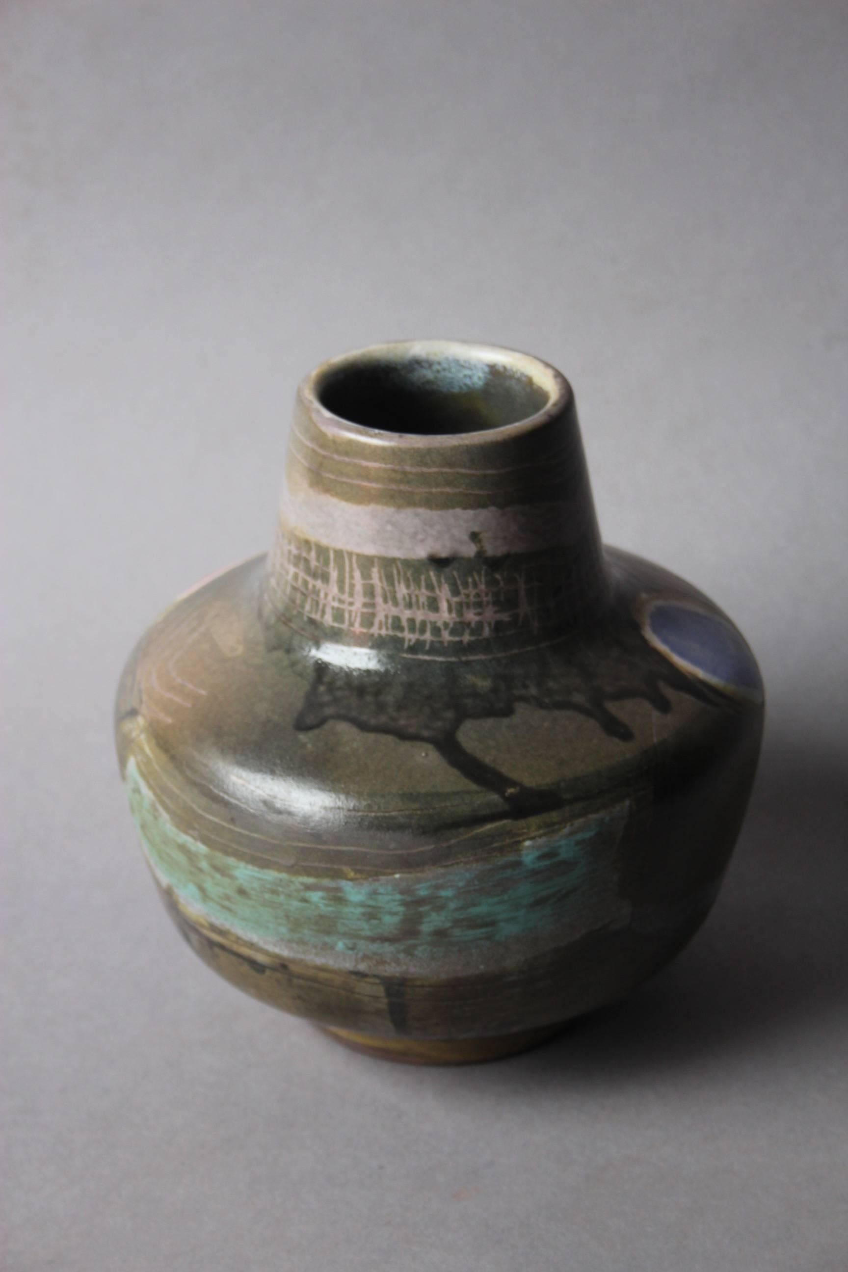 Mid-20th Century Menelika Ceramic Vase