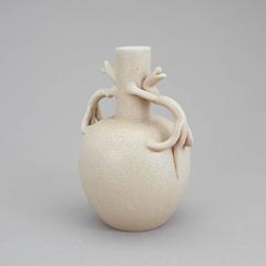 Ceramic Vase by Eva Jancke Bjorks for Bo Fajans, Sweden, Early 1940s, Sweden