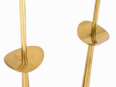 Pair of Brass Lamps by Tommi Parzinger, USA, 1960s