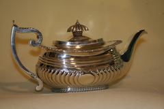 Georgian Silver Teapot, London 1817, Solomon Houghman