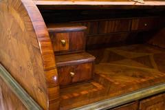 Paris Cylinder Inlaid, 1790 Desk