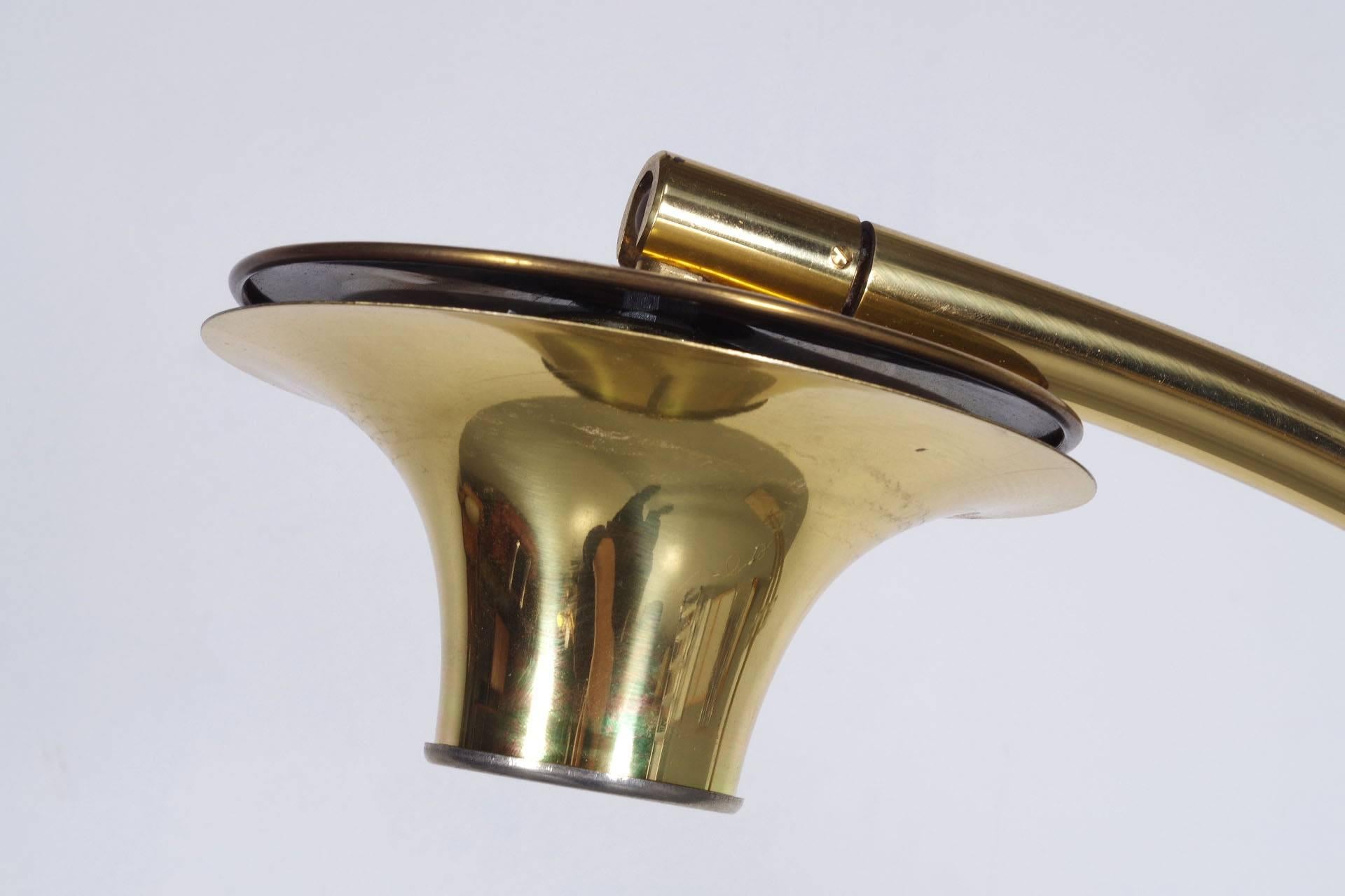 Giant Floor Bow Lamp by Hustadt In Excellent Condition For Sale In Rotterdam, NL