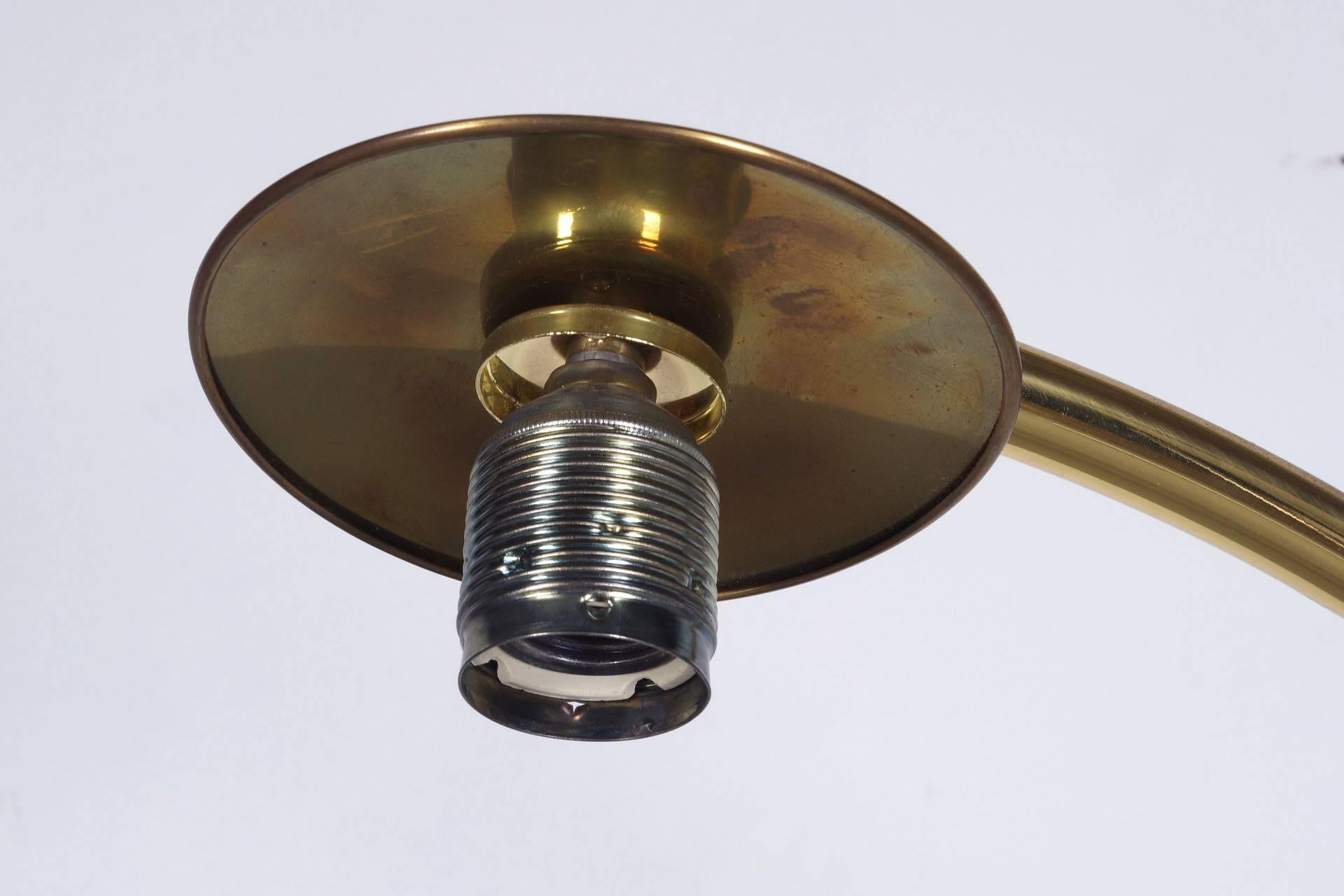 Late 20th Century Giant Floor Bow Lamp by Hustadt For Sale