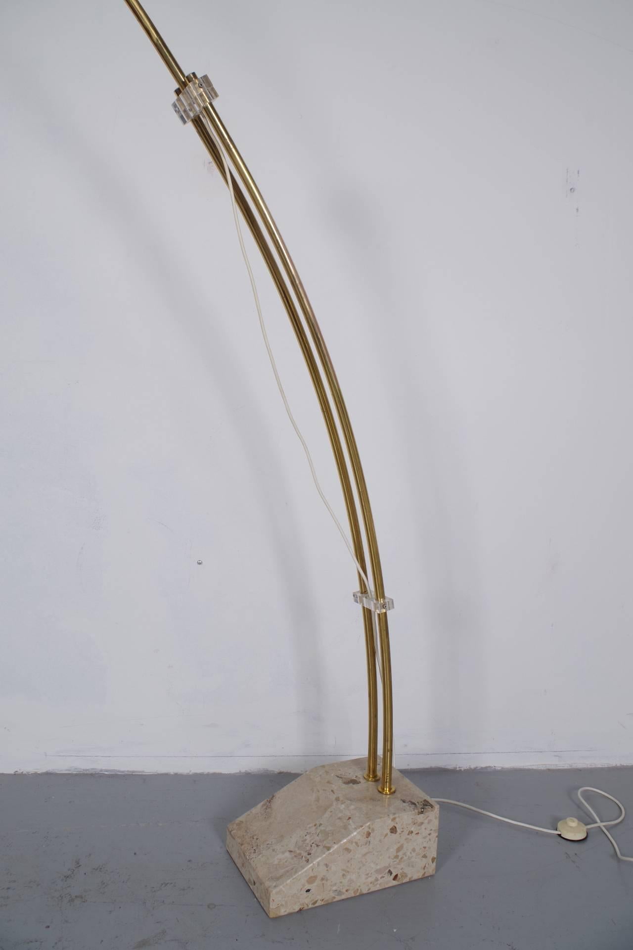 Giant Floor Bow Lamp by Hustadt For Sale 2