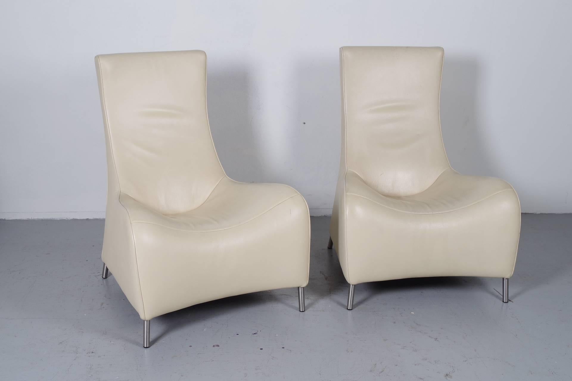 Brushed  De Sede DS264 Lounge Chair (one available) For Sale