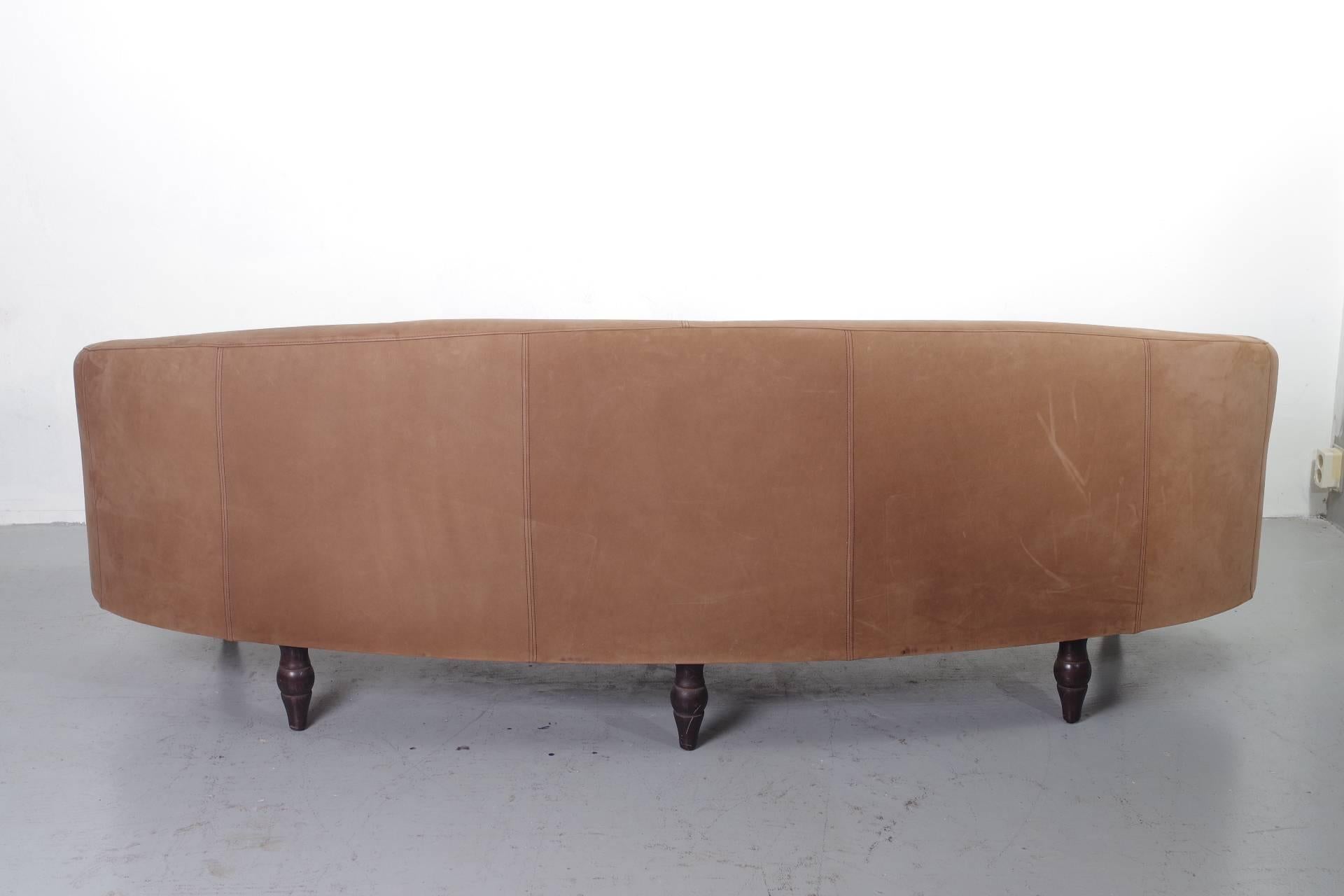 Dutch 20th Century Exclusive Couch in Alcantara For Sale