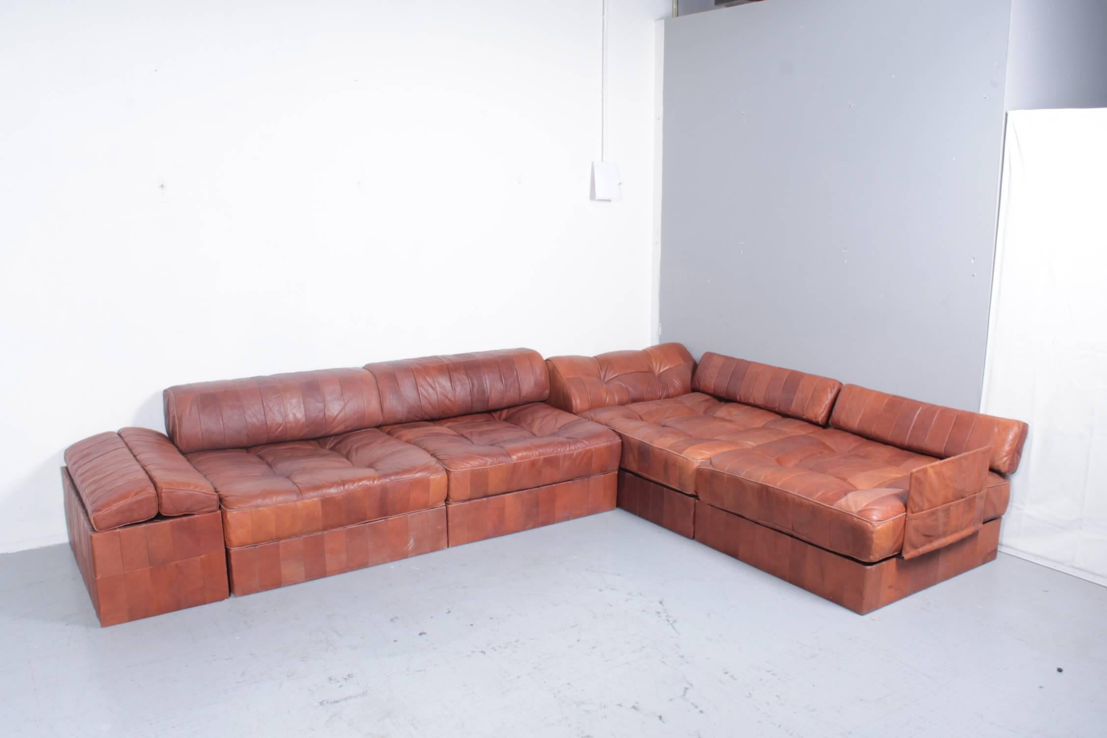 Mid-Century Modern Excellent De Sede DS88 in Cognac Leather For Sale
