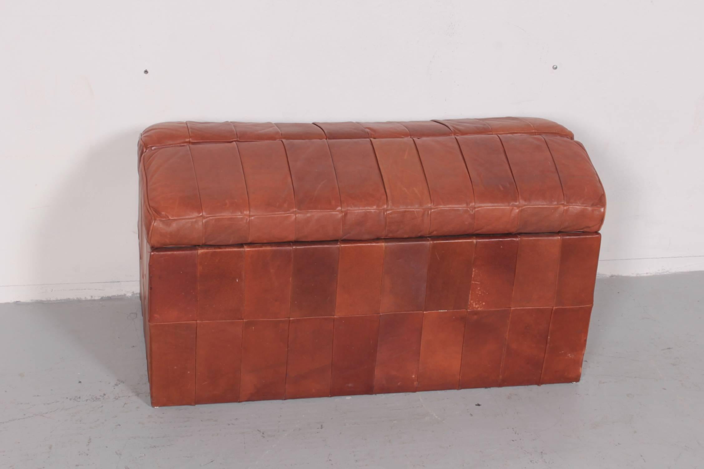 Excellent De Sede DS88 in Cognac Leather In Excellent Condition For Sale In Rotterdam, NL