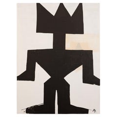 "My Bodyguard" Acrylic on Canvas by Malene Birger 2023
