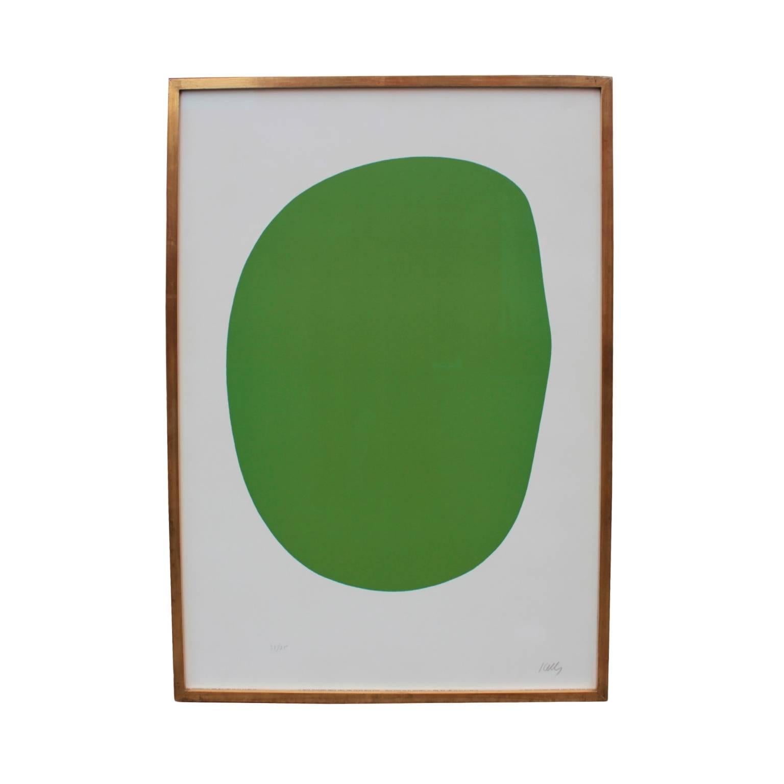 Mid-Century Modern Two Lithographs by Ellsworth Kelly, Both 38/75
