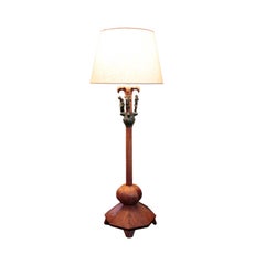 German Neoclassical 1920s Floor Lamp