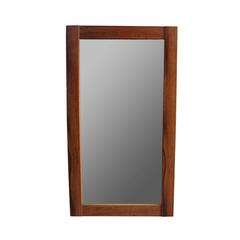 Swedish Mid-Century Modern Low Hallway Console and Mirror