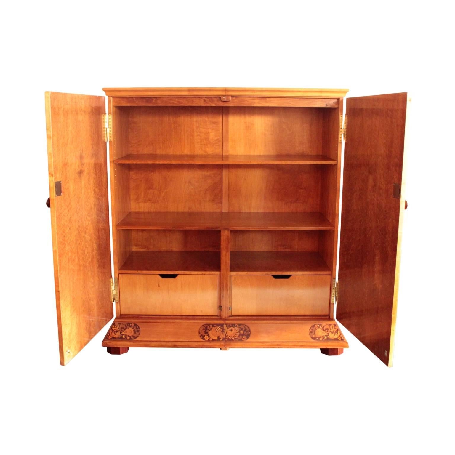 Swedish Art Deco Period Cabinet For Sale 3
