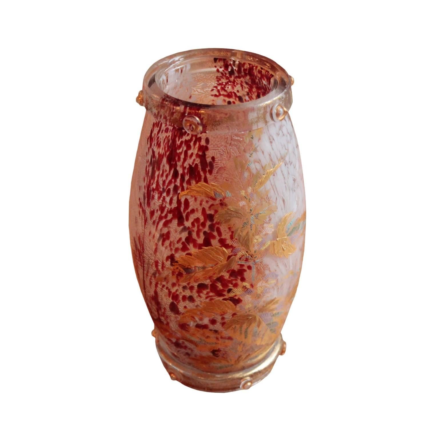 Art Deco French Art Nouveau Period Vase For Sale