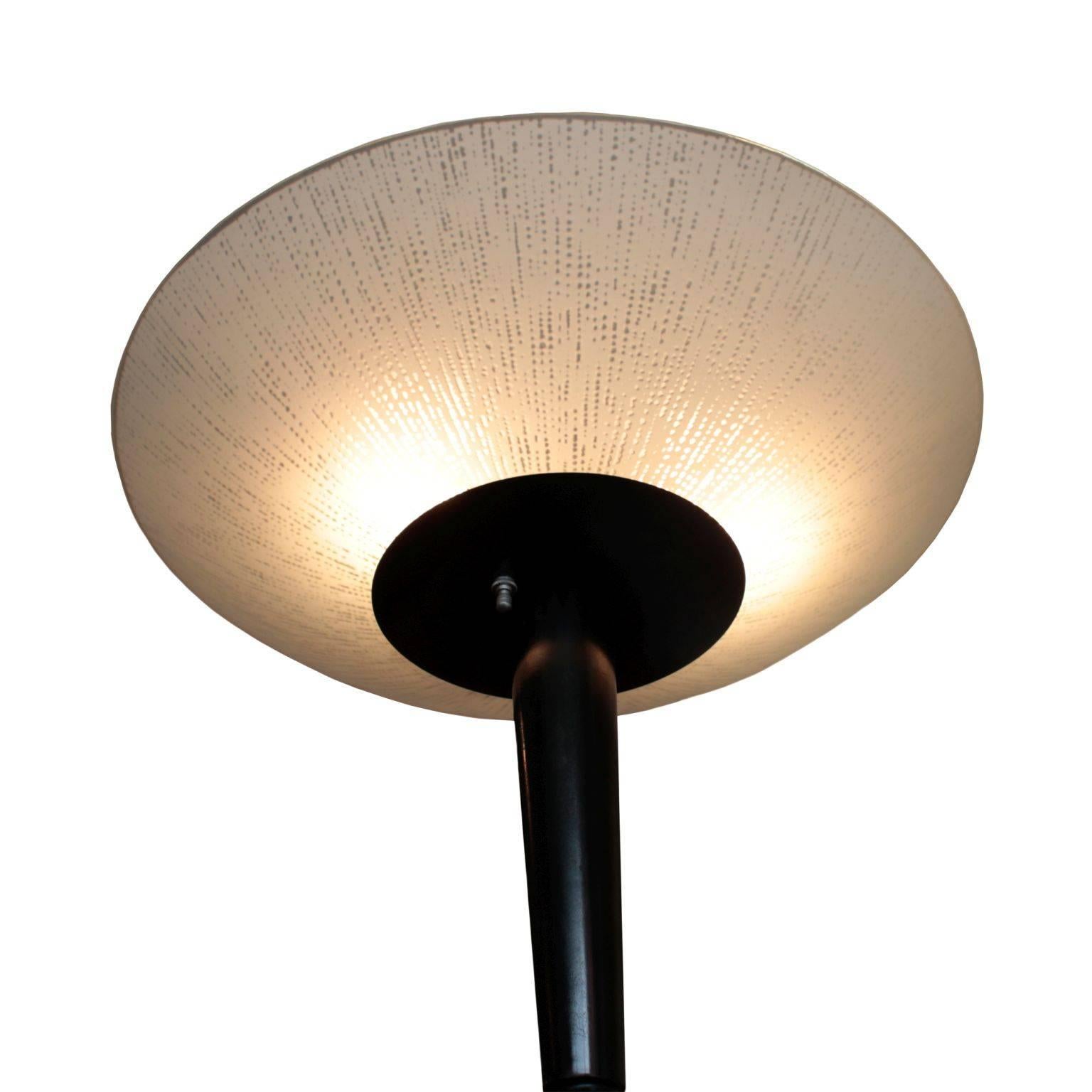Mid-Century Modern American Lightolier 1950s Torchiere For Sale