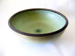 Harrison McIntosh Celedon California Studio Stoneware Bowl