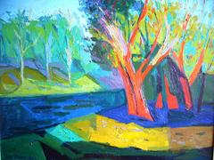 Constantine Cherkas, Russian-American, Oil on Canvas