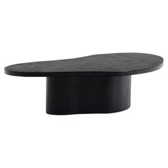 Tessella FBeta coffee table in handpainted Fir wood and MDF by ROU Materiaal