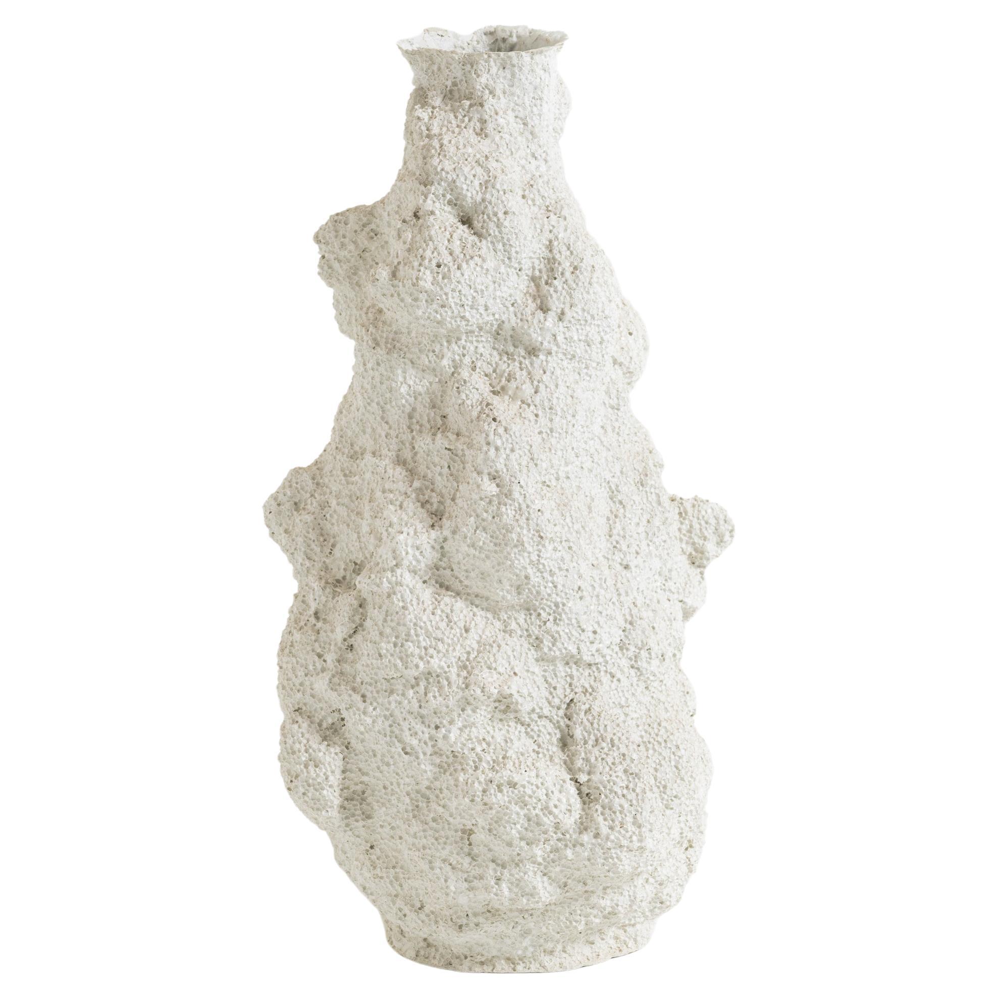 Far Deep Void SWN1 handmade vase in pigmented concrete by Duccio Maria Gambi For Sale
