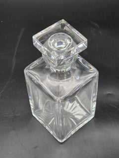 Atlantis cut crystal decanter, Portugal, 20th century