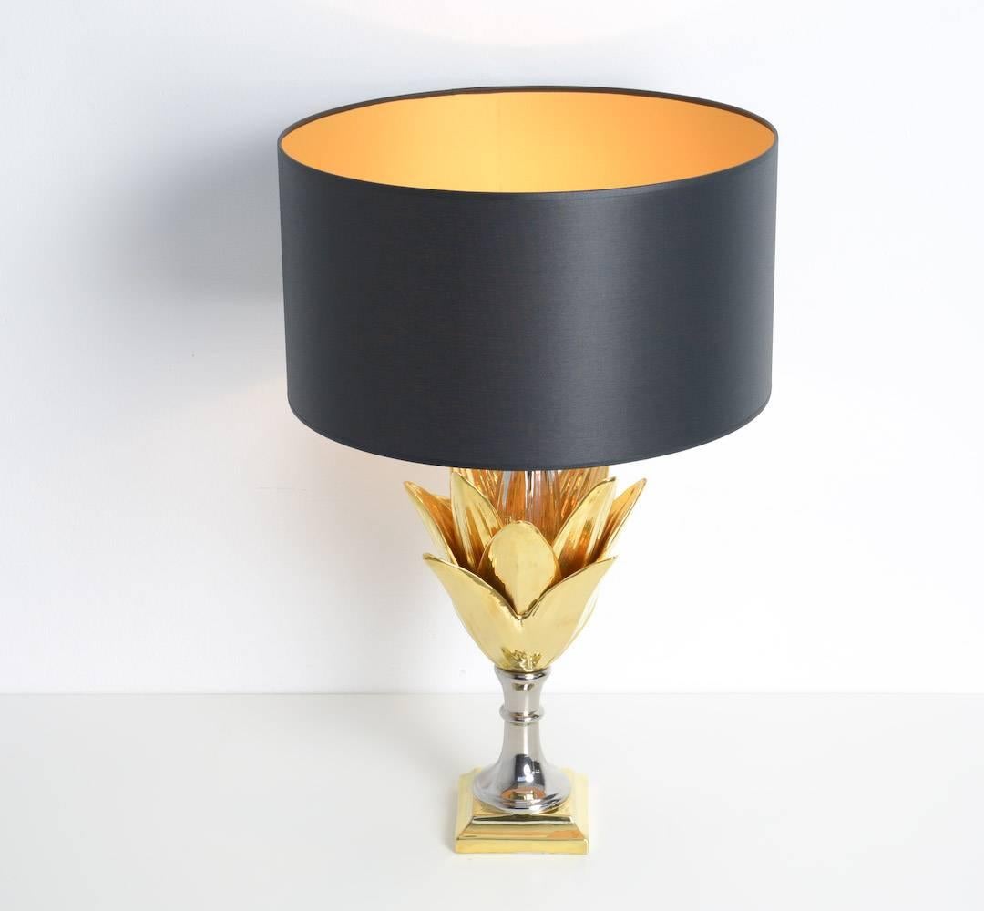 Impressionnante lampe de bureau italienne en céramique Excellent état - En vente à Vlimmeren, BE