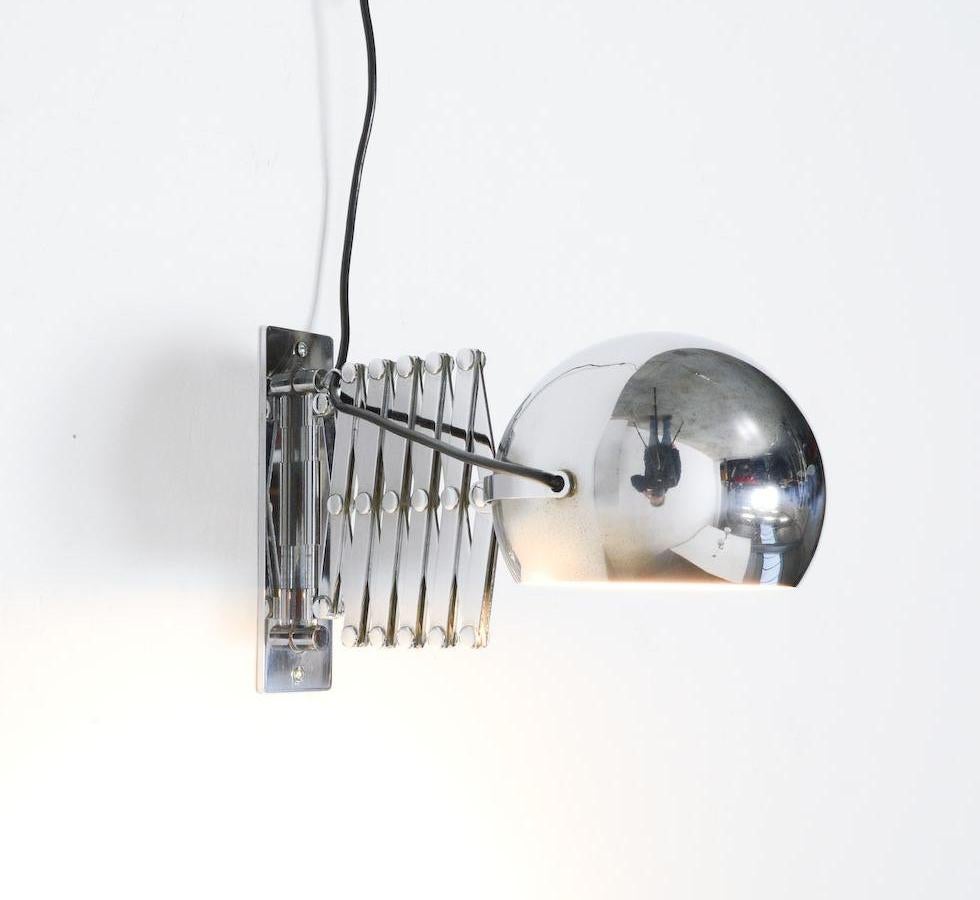 Wall Lamp Scherenlampe by Ingo Maurer for Design M In Good Condition In Vlimmeren, BE