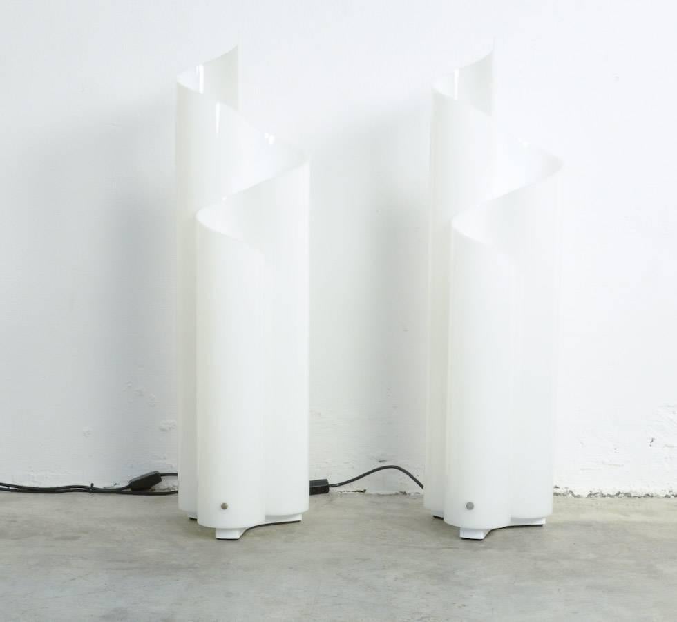 Mid-20th Century Mezzachimera Table Lamps by Vico Magistretti for Artemide, 1969