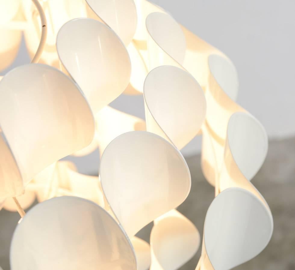 White Metal Pendant Lamp by Thorsten Orrling for Hans-Agne Jakobsson AB 1