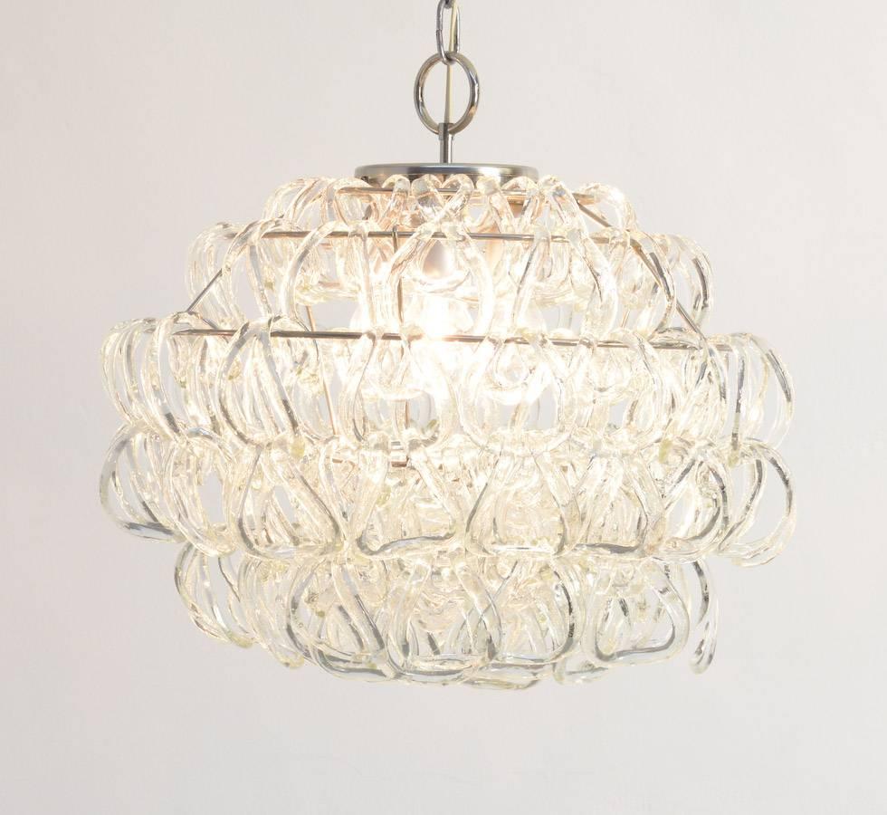 Murano Glass Chandelier  For Sale 2
