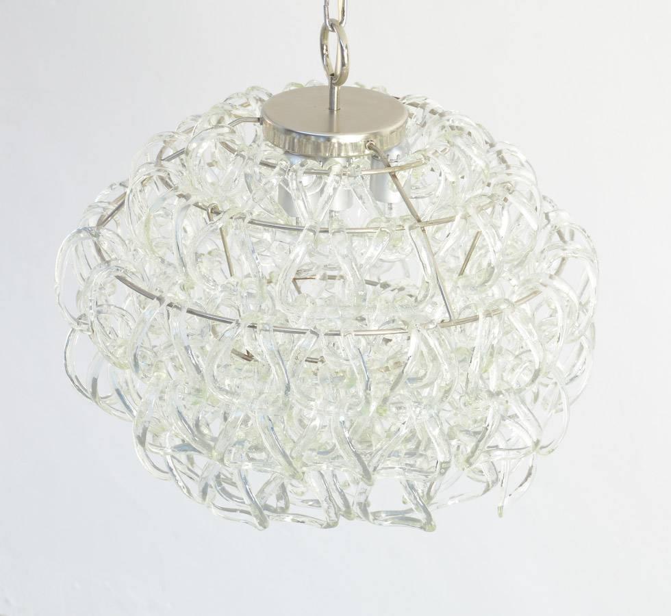 Murano Glass Chandelier  For Sale 3