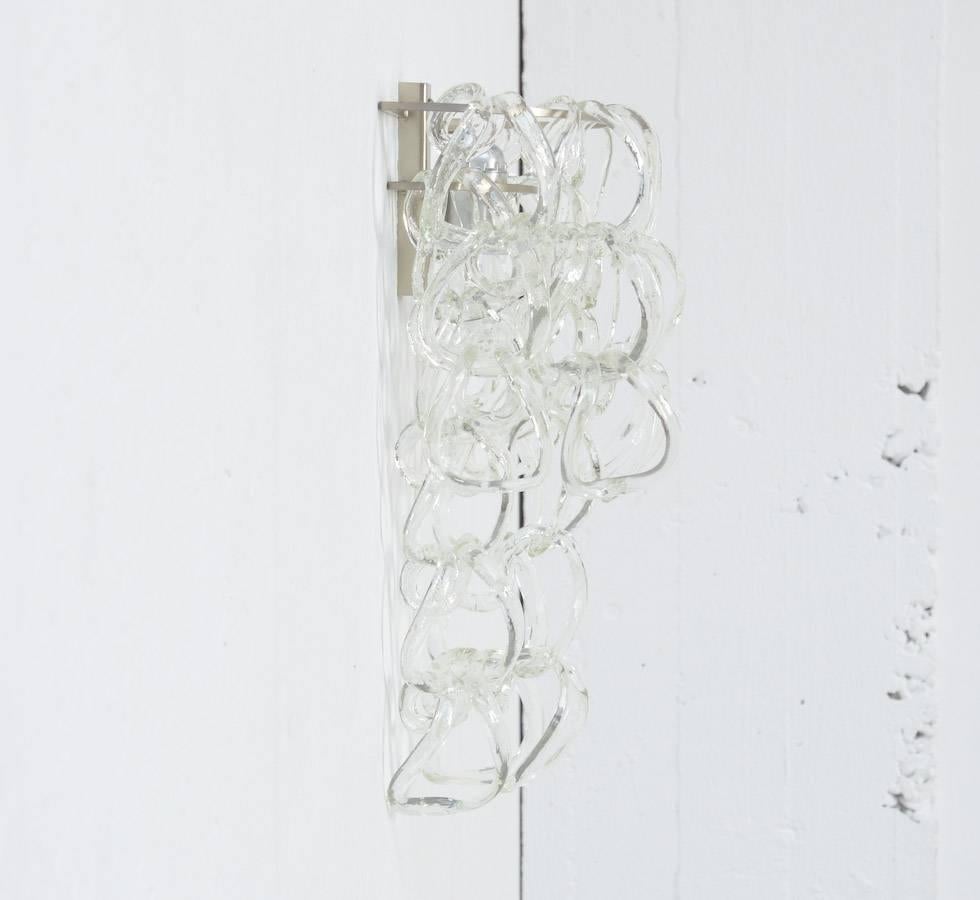 Italian Murano Glass Wall Lamp