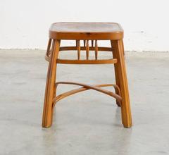 Hocker der Wiener Secession von Gustav Siegel für J. & J. Kohn