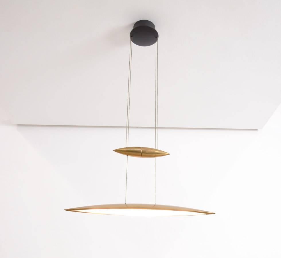 Complex Er is een trend discretie Solid Brass Pendant Lamp Tai Lang 80 by Tobias Grau at 1stDibs | tobias  grau tai lang, tai lang tobias grau, lang lighting design