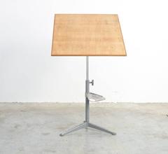 Rare Drafting Table Reiger by Friso Kramer for Ahrend de Circle