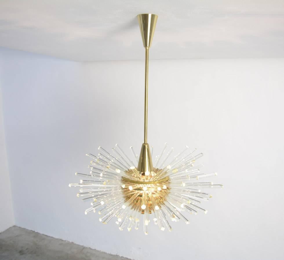 Austrian Large Chandelier, Miracle, by Bakalowits, 1960