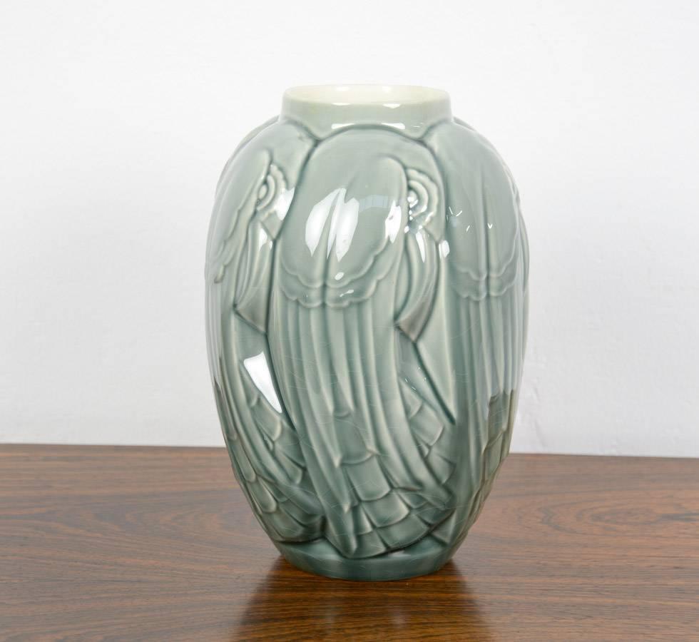 Vase monochrome de Charles Catteau pour Boch Frres 1