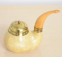 Pipe Tobacco Box by Aldo Tura for Macabo Cusano Milanino, Italy