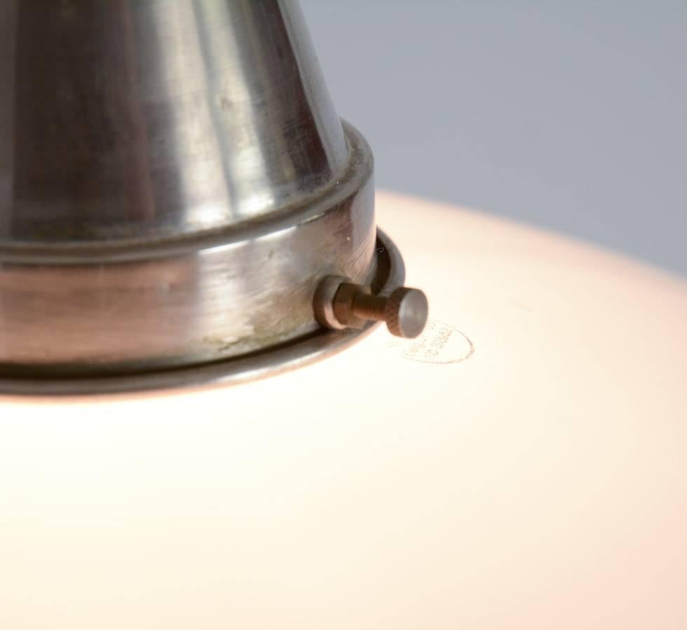 Mid-20th Century Bauhaus Pendant Lamp by Otto Mueller for Sistrah Licht