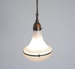 Small Luzette Pendant Lamp by Peter Behrens for Siemens, 1908