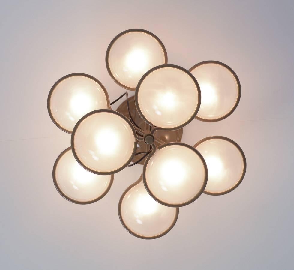 Ceiling Lamp 2042/9 by Gino Sarfatti for Arteluce In Excellent Condition In Vlimmeren, BE