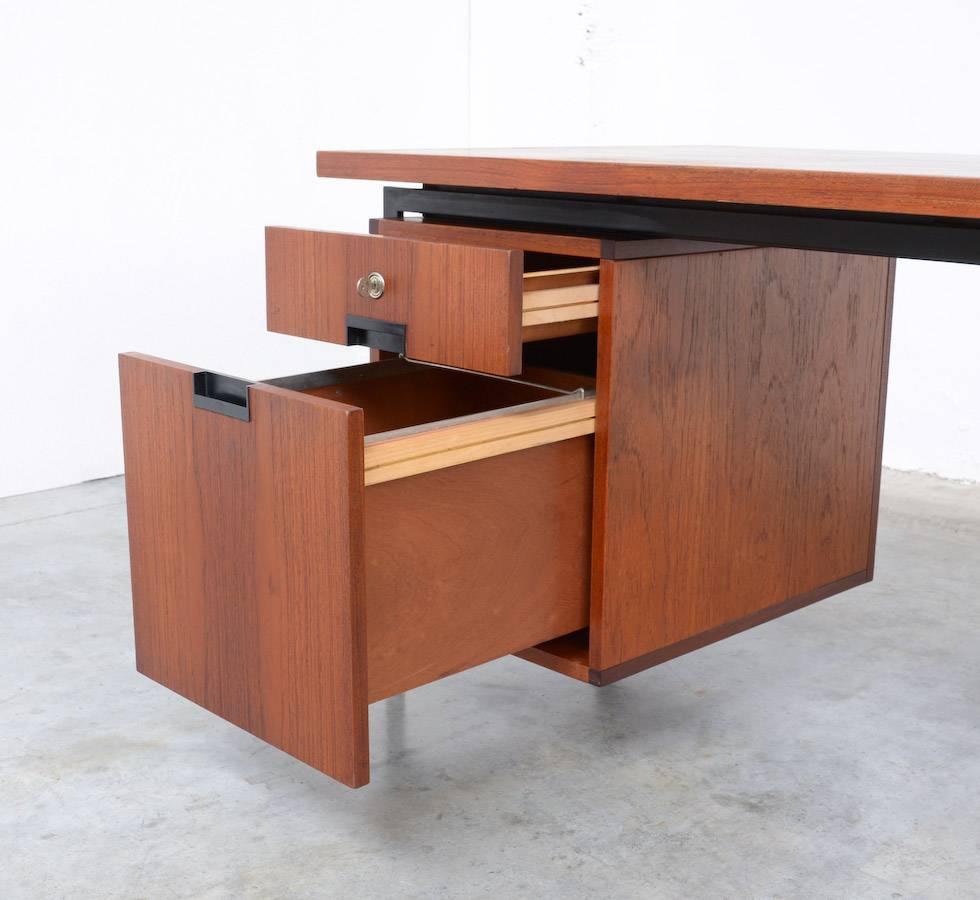 Teak Desk by Cees Braakman for Pastoe, 1958 3