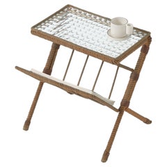 Rope Side Table by Audoux & Minet