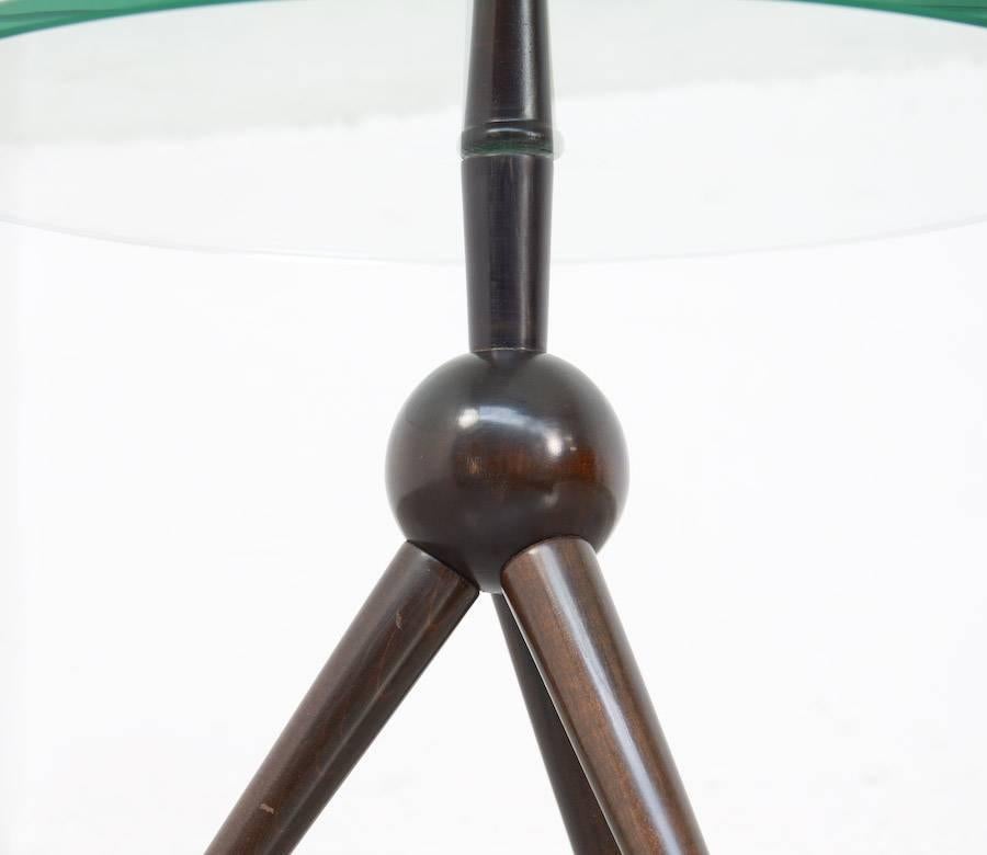 20th Century Rare Mid-Century Tripod Side Table by Cesare Lacca